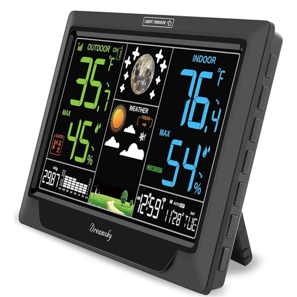 Black Weather Station